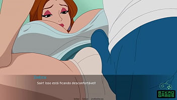 Cartoon housewife's giant ass and curvaceous Mom in secret house episode 5