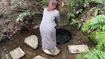 New Year's pilgrimage to a renowned shrine watches de M nurse requiring a vaginal ejaculation during an embrace following a ramble