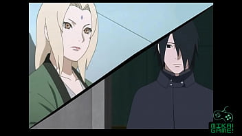 Sensuous tryst between Tsunade and Sasuke in a Naruto-themed hentai video